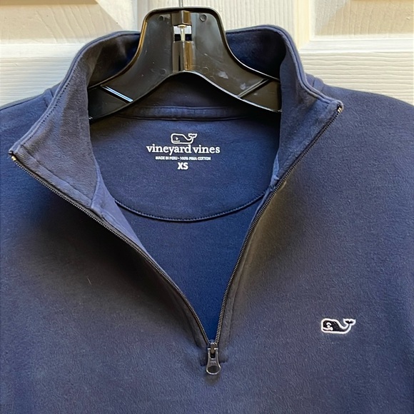 Vineyard Vines Mens' Saltwater 1/4-Zip - Picture 4 of 6
